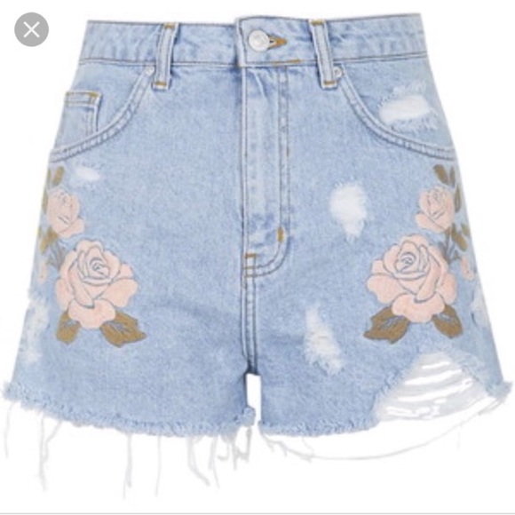 Top shop mom jean shorts - Picture 2 of 3